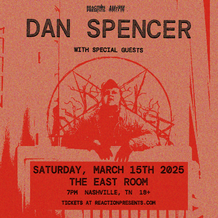 Dan Spencer with special guests The Angels of Death & Signs Following