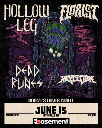 Doom Night feat Hollow Leg, Florist, Dead Runes, and Reptilian